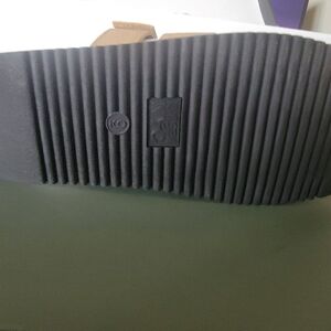 Black and White Sandals